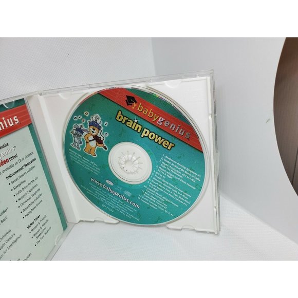 Baby Genius Brain Power CD No Scratches Clean - Picture 9 of 10
